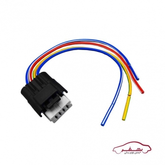 سوكت چهارخانه چپ پژو 206 -سوكت استار - كد 5003